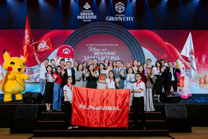 Hội quân Vinhomes 2026, AlphaReal thắng lớn